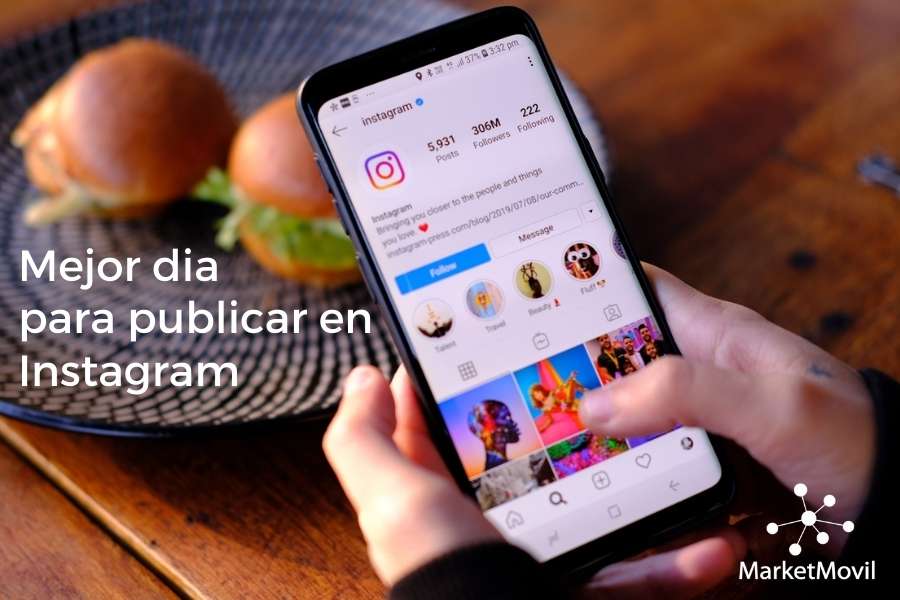 Mejor dia para publicar en Instagram