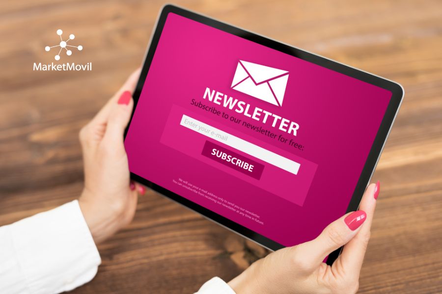 Ejemplos de correos electrónicos newsletter